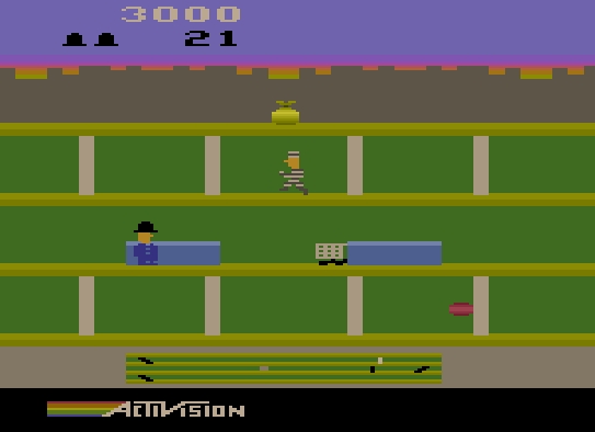 KEYSTONE KAPERS Activision Atari 2600 Custom Graphic Gamer 
